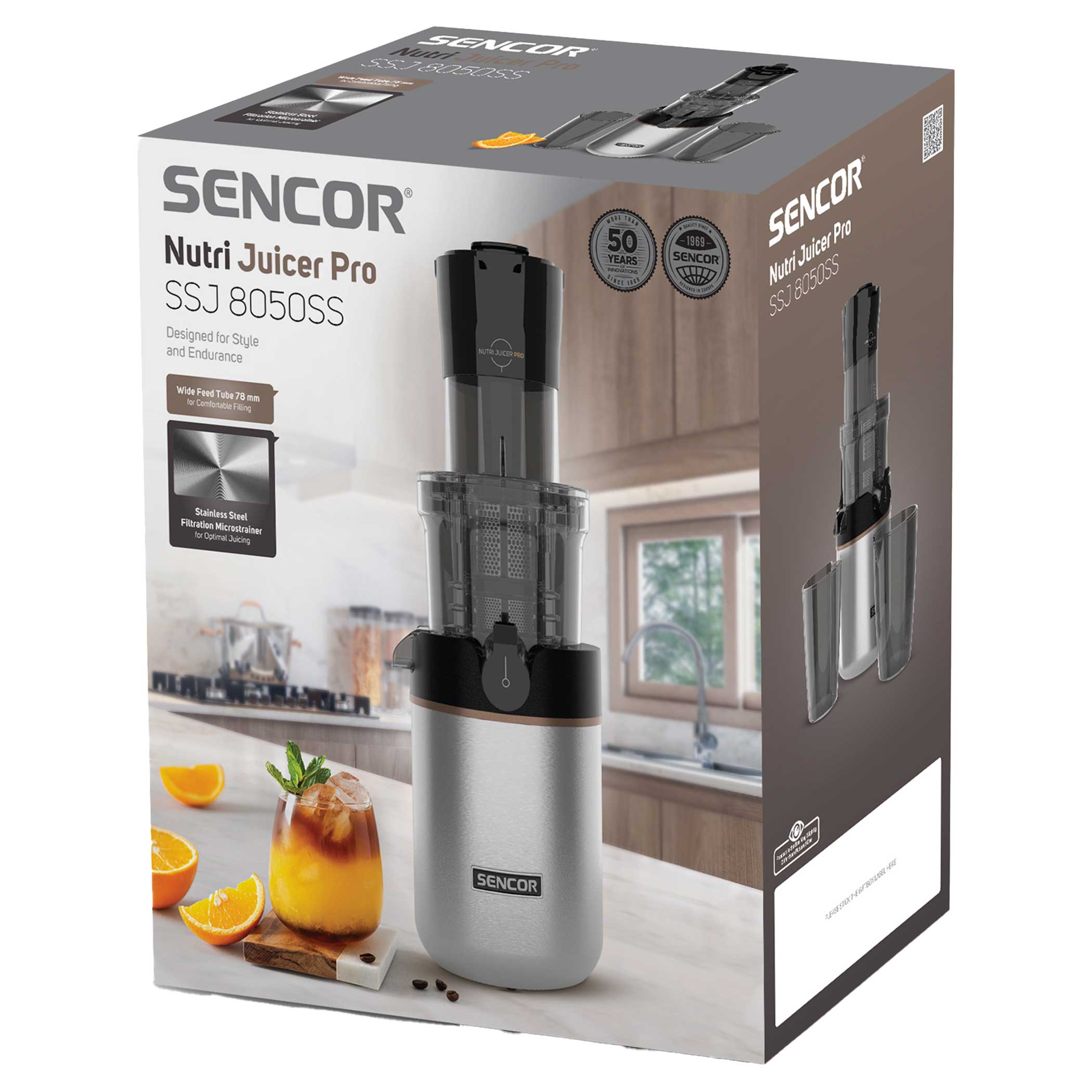عصاره گیر SENCOR SSJ 8050SS