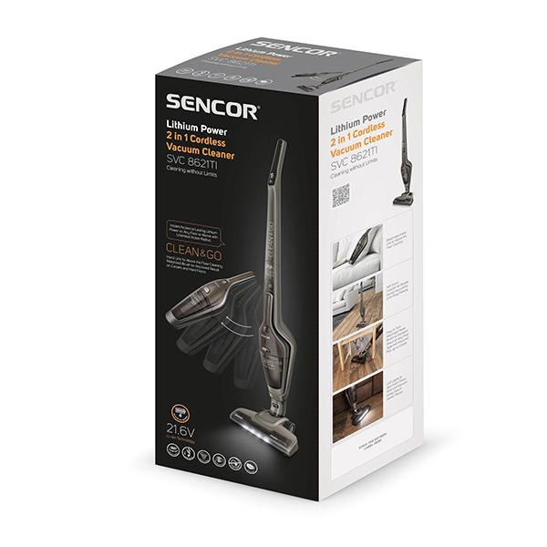 جارو شارژی SENCOR SVC 8621TI