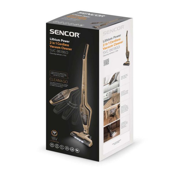 جارو شارژی SENCOR SVC 8618GD